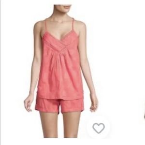 Women Pajamas Tahari Sleepwear 2 Piece Set  Nightwear  Lingerie Size Large  NWT